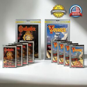 2-Pack VTG 90s Outlander & Voyager Diana Gabaldon Audiobook Cassette Tapes VGUC